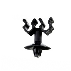 Support tubes à pince double pivotant