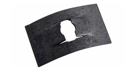 Axial stops A Raymond / rectangular push-fit on smooth rods