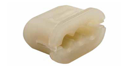 photo Ecrous A Raymond plastique à pressionner pour trous oblongs