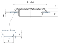 schéma obturateur pour trou oblong A Raymond