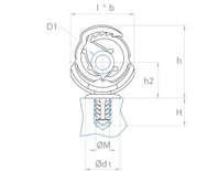 Fir tree spur pipe bracket diagram