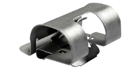 Photo: Support tube metal panel edges with variable diameters