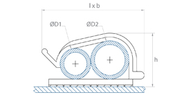 Raymond Adhesive Tube Support Schematic