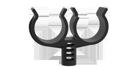 photo Support tube sur goujons filetés double Raymond