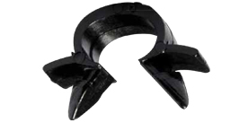 photo Support tube à clipper dans un trou Omega Raymond